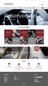 E-parts Magento webshop